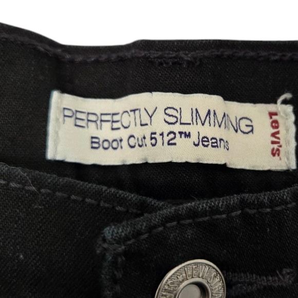 NWOT Levi Strauss Perfectly Slimming Bootcut 512 Jeans Size 16 - Picture 4 of 5